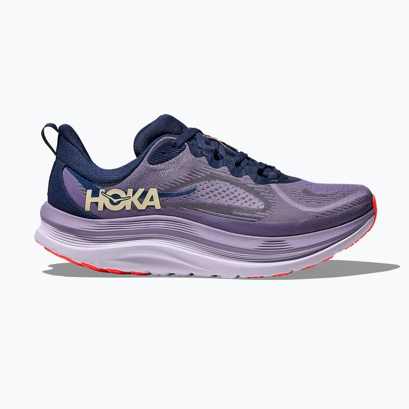 Buty do biegania damskie HOKA Kawana 3 berry jam/midnight blue 3
