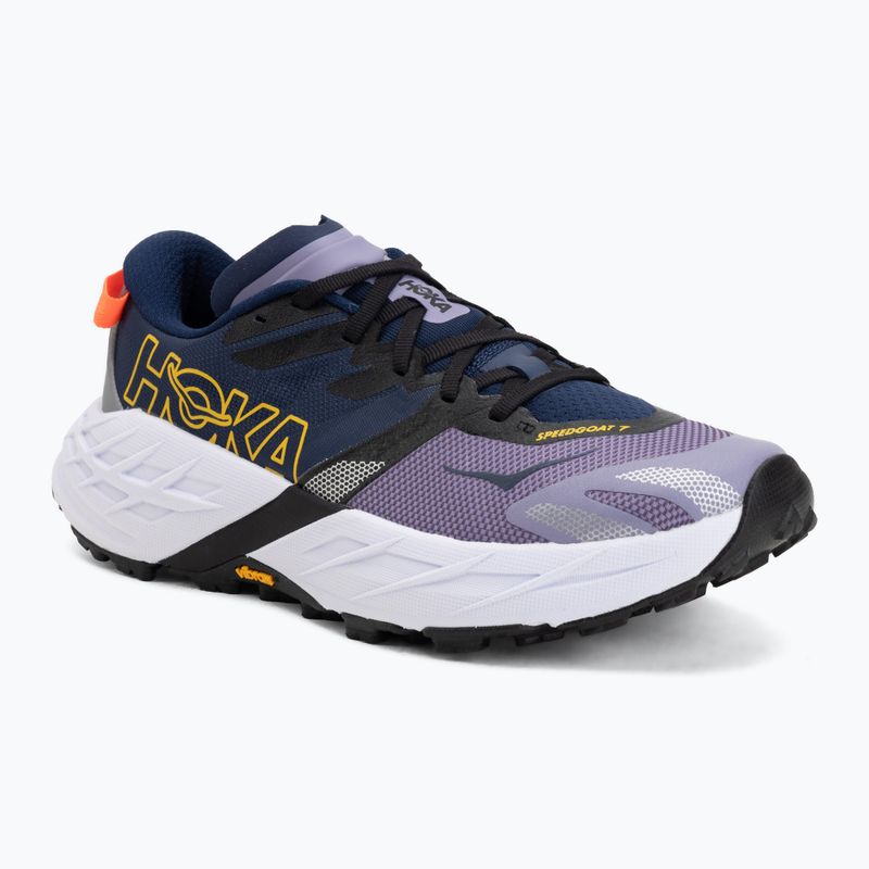 Buty do biegania damskie HOKA Speedgoat 7 berry jam/starlight glow