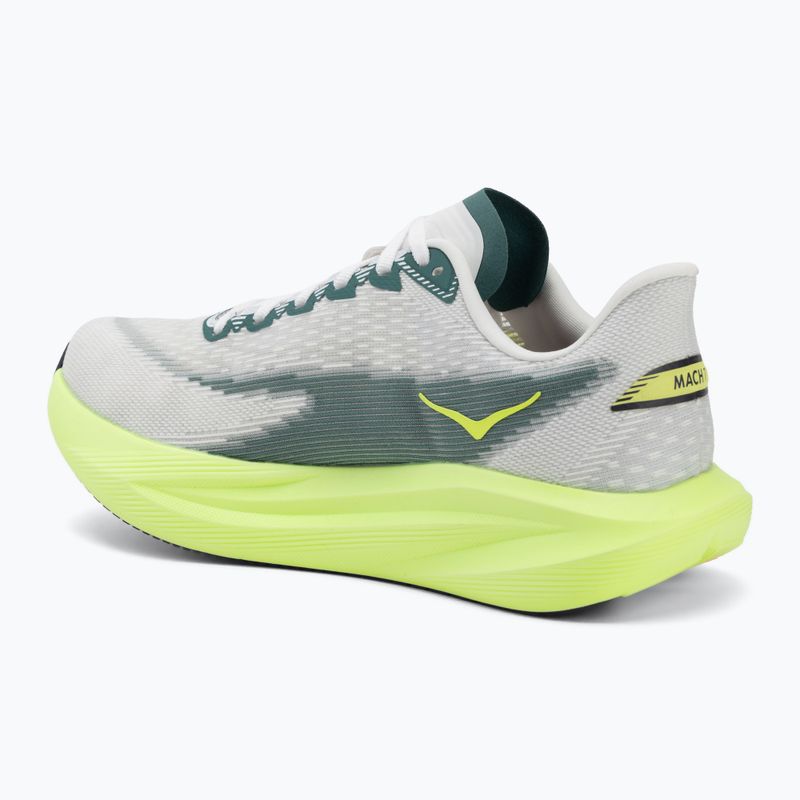 Buty do biegania damskie HOKA Mach 7 frost/neon yuzu 3