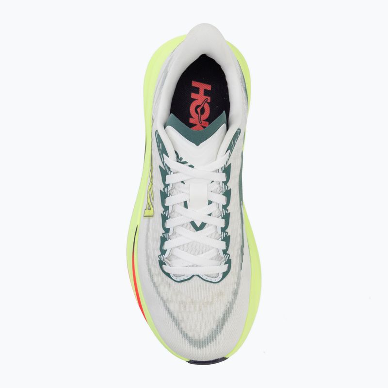 Buty do biegania damskie HOKA Mach 7 frost/neon yuzu 5