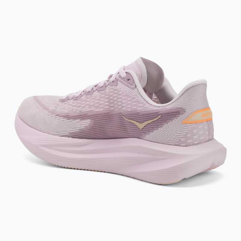 Buty do biegania damskie HOKA Mach 7 lilac cream/tangerine glow 3