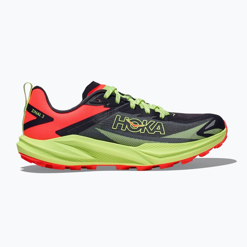 Buty do biegania damskie HOKA Zinal 3 squid ink/neon yuzu 3