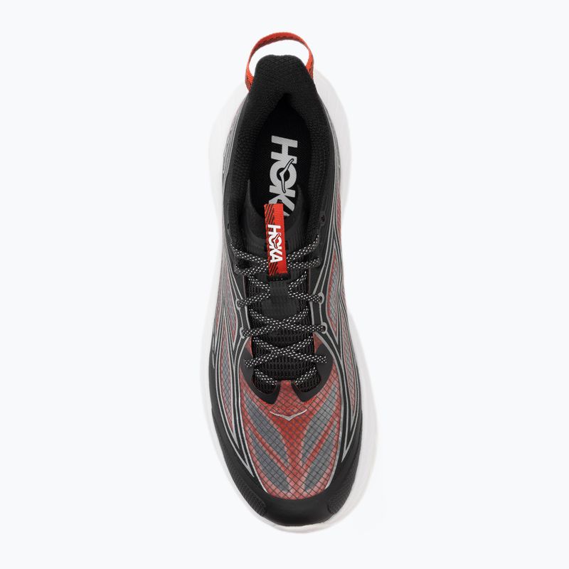 Buty do biegania męskie HOKA Mach Remastered carbon black / habanero 5