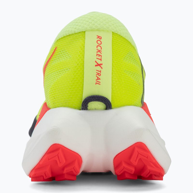 Buty do biegania męskie HOKA Rocket X Trail neon Yuzu/neon flame 6
