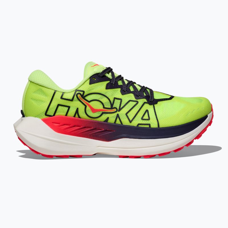 Buty do biegania damskie HOKA Rocket X Trail neon yuzu/neon flame 3