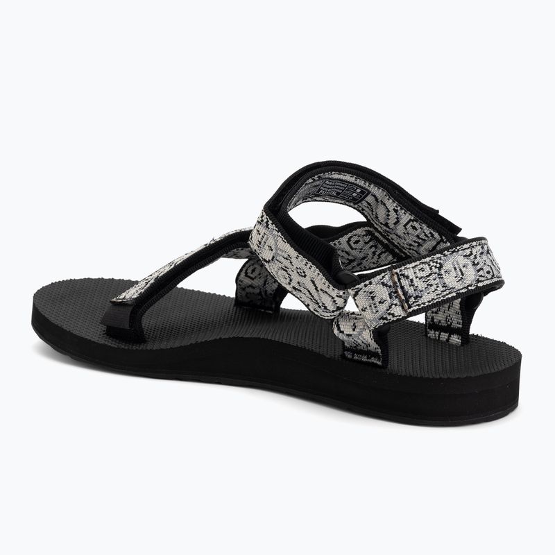 Sandały damskie Teva Original Universal windy summer black/white 3
