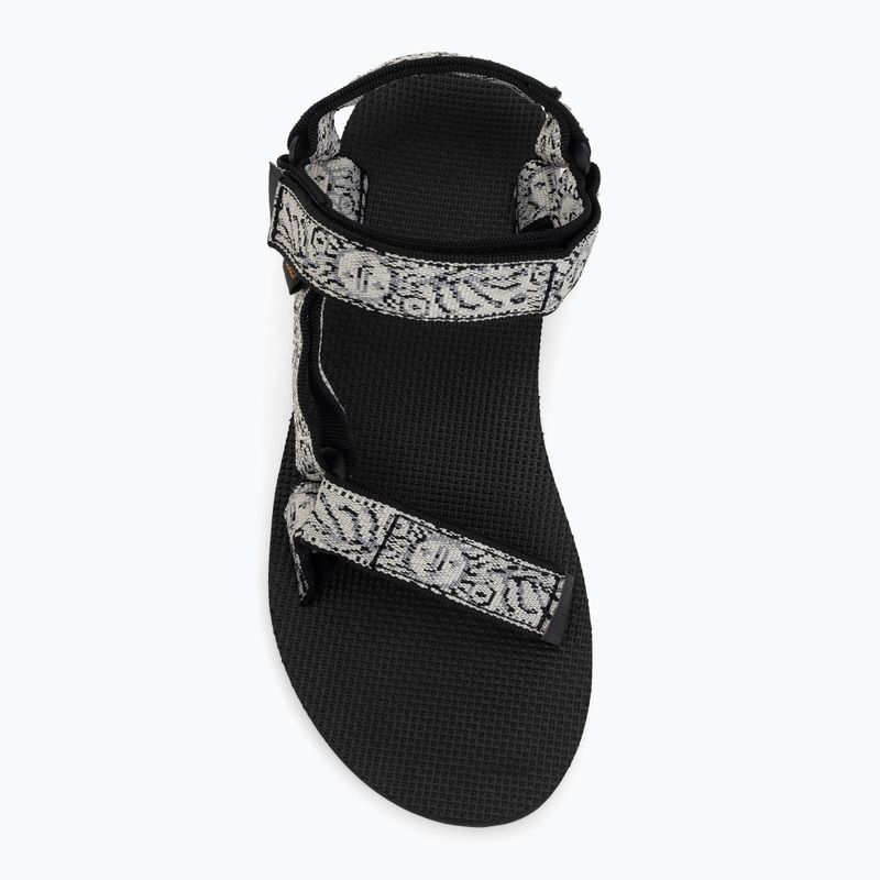 Sandały damskie Teva Original Universal windy summer black/white 5