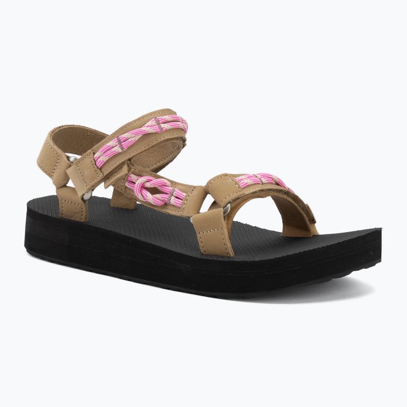 Sandały damskie Teva Midform Universal Crafted tan