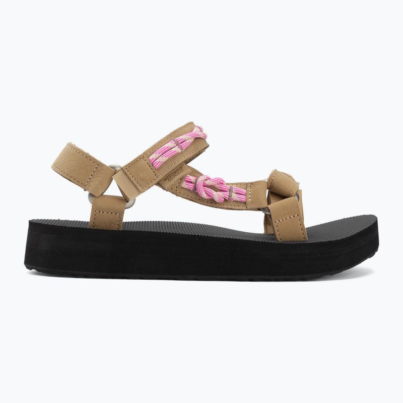 Sandały damskie Teva Midform Universal Crafted tan 2