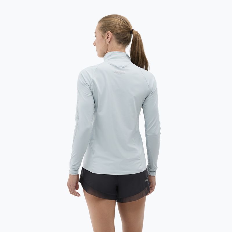 Bluza do biegania damska HOKA GlideTech Quarter Zip mineral blue 3