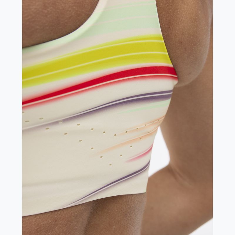 Top treningowy HOKA Race Day Crop alabaster flare 7