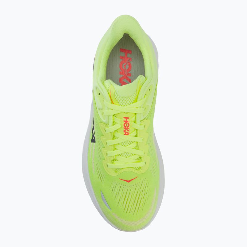 Buty do biegania męskie HOKA Bondi 9 Wide neon yuzu/sunlight 5
