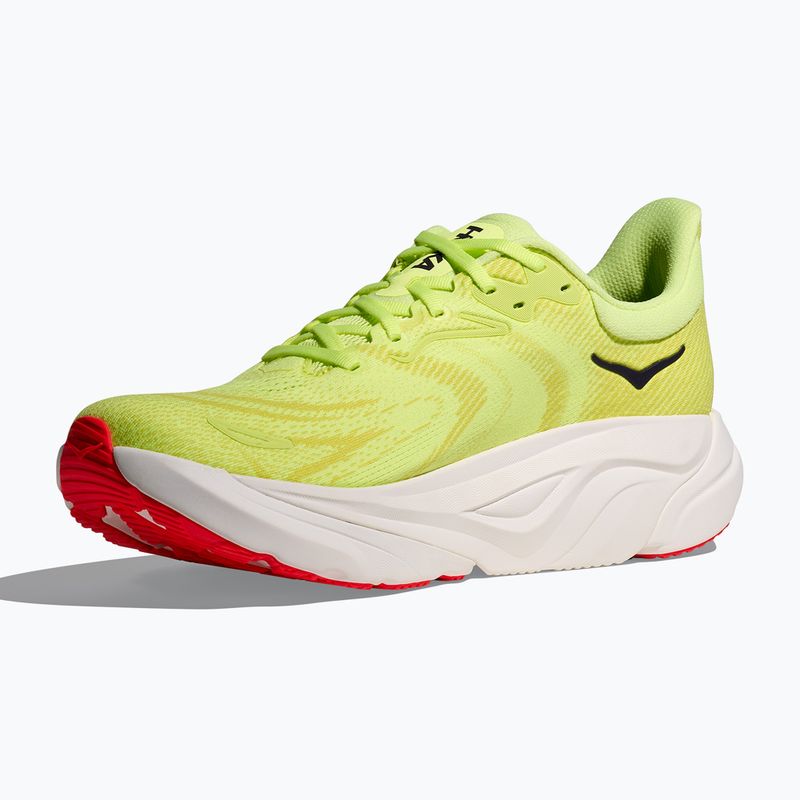 Buty do biegania męskie HOKA Arahi 8 Wide neon yuzu/neon flame 2