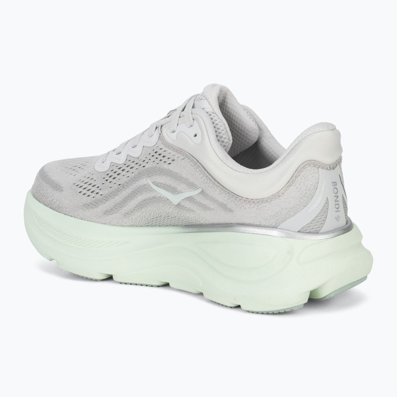 Buty do biegania damskie Hoka Bondi 9 cosmic grey/sea glass 3