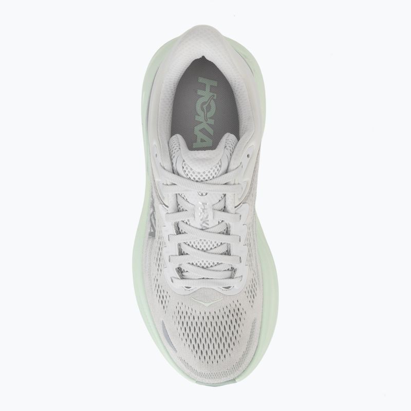 Buty do biegania damskie Hoka Bondi 9 cosmic grey/sea glass 5