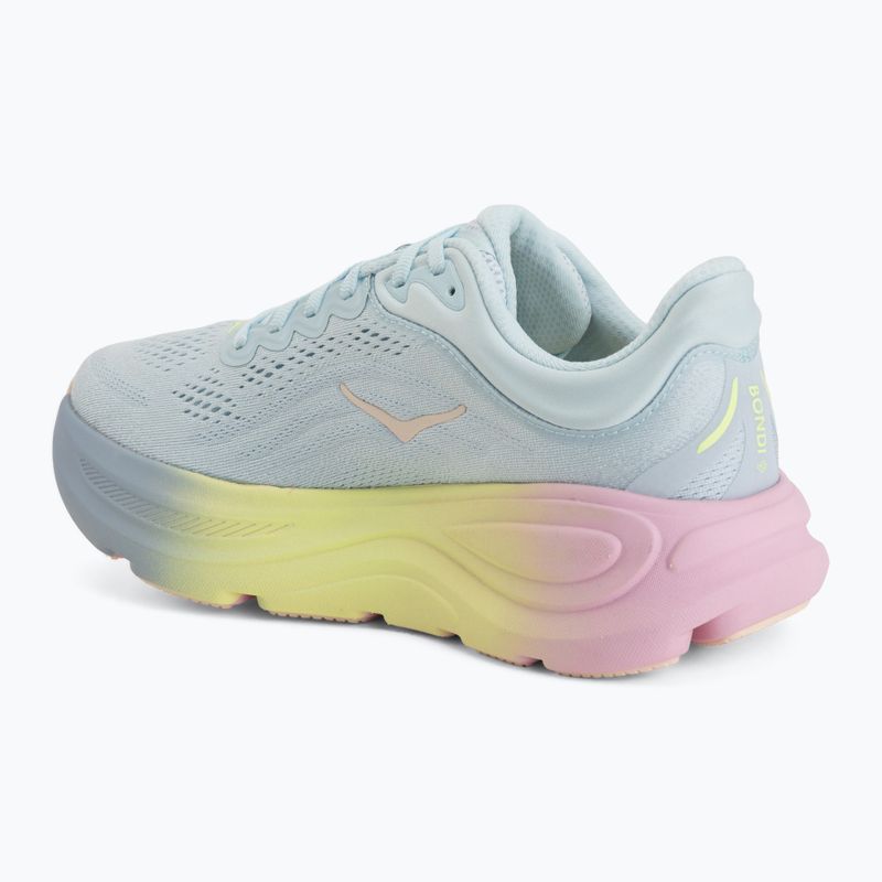 Buty do biegania damskie HOKA Bondi 9 glimmering blue/overcast 3