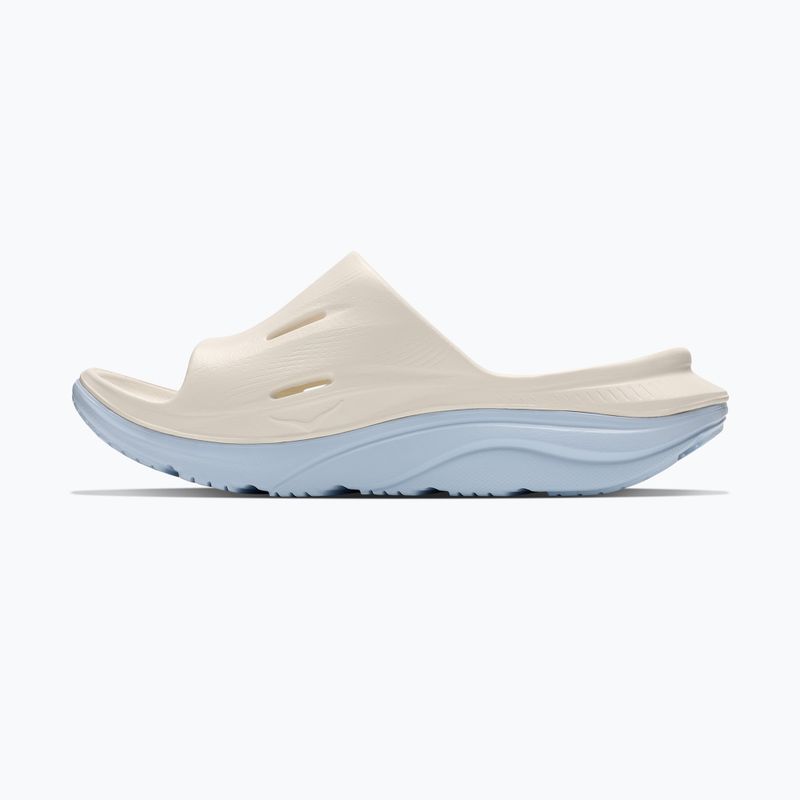 Klapki HOKA Ora Recovery Slide 3 alabaster/ambient blue 3