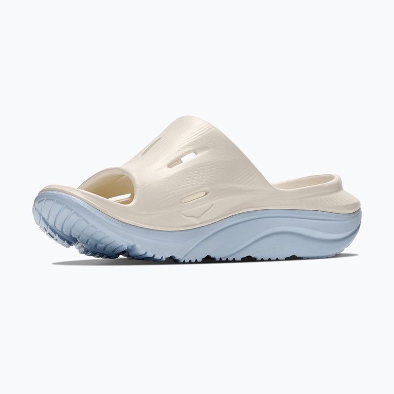 Klapki HOKA Ora Recovery Slide 3 alabaster/ambient blue 4