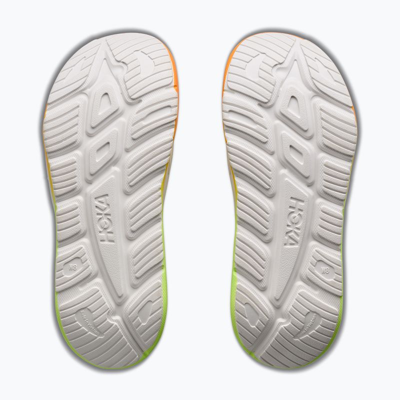 Klapki HOKA Ora Recovery Slide 3 white/neon yuzu 7
