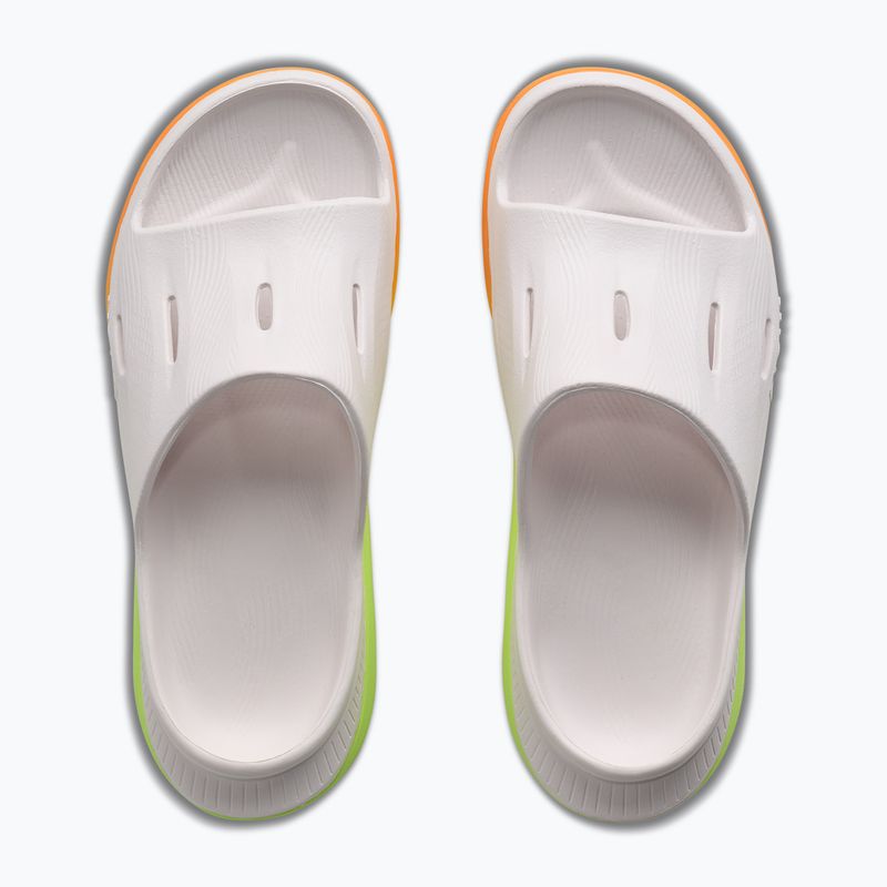 Klapki HOKA Ora Recovery Slide 3 white/neon yuzu 8