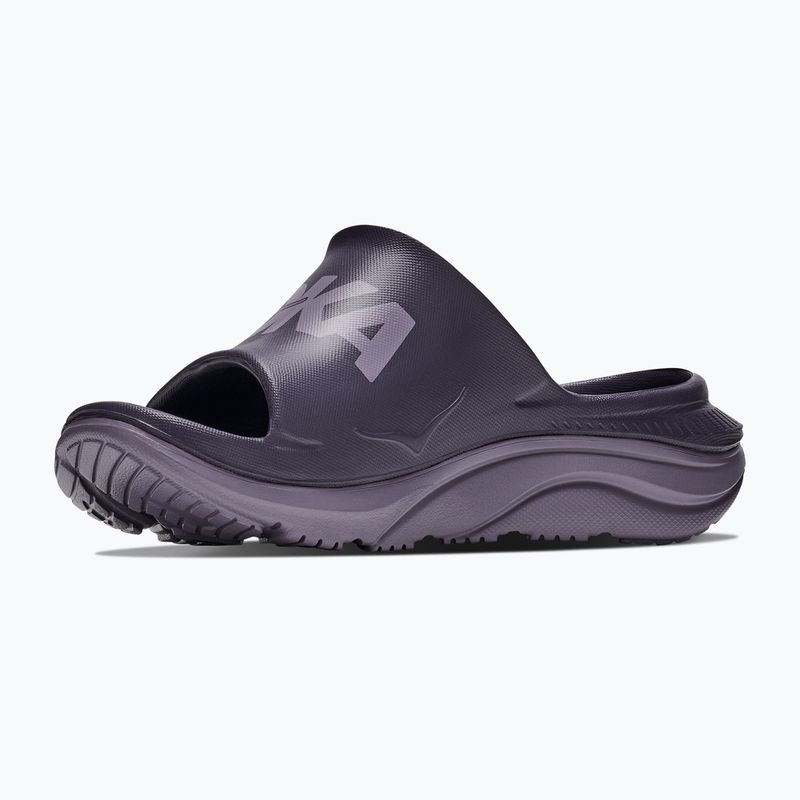 Klapki HOKA Ora Athletic squid ink/purple fog 4