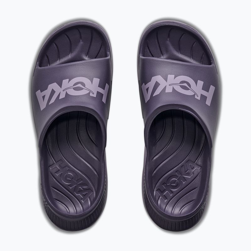 Klapki HOKA Ora Athletic squid ink/purple fog 8