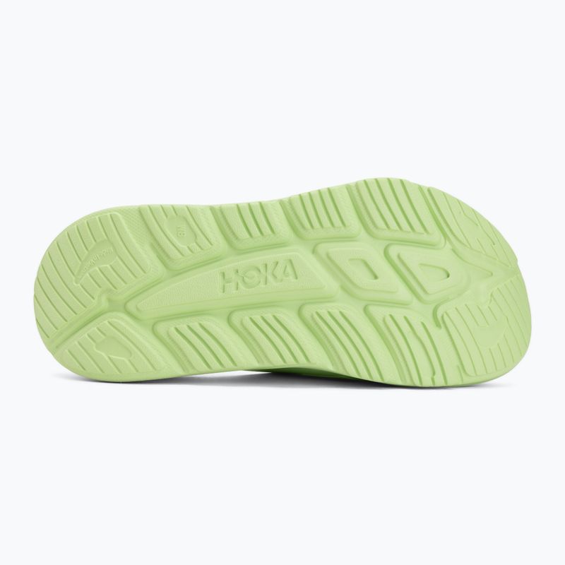 Klapki HOKA Ora Athletic tart apple/skyward blue 4