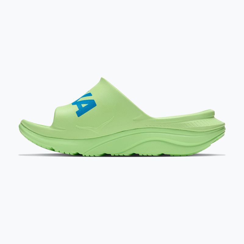 Klapki HOKA Ora Athletic tart apple/skyward blue 3