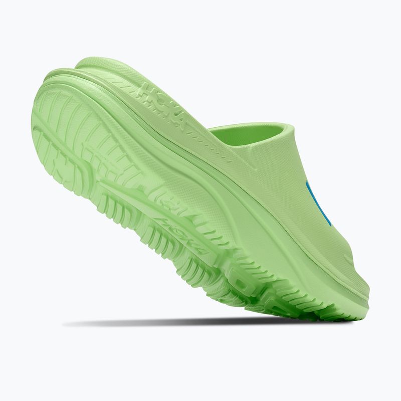 Klapki HOKA Ora Athletic tart apple/skyward blue 5