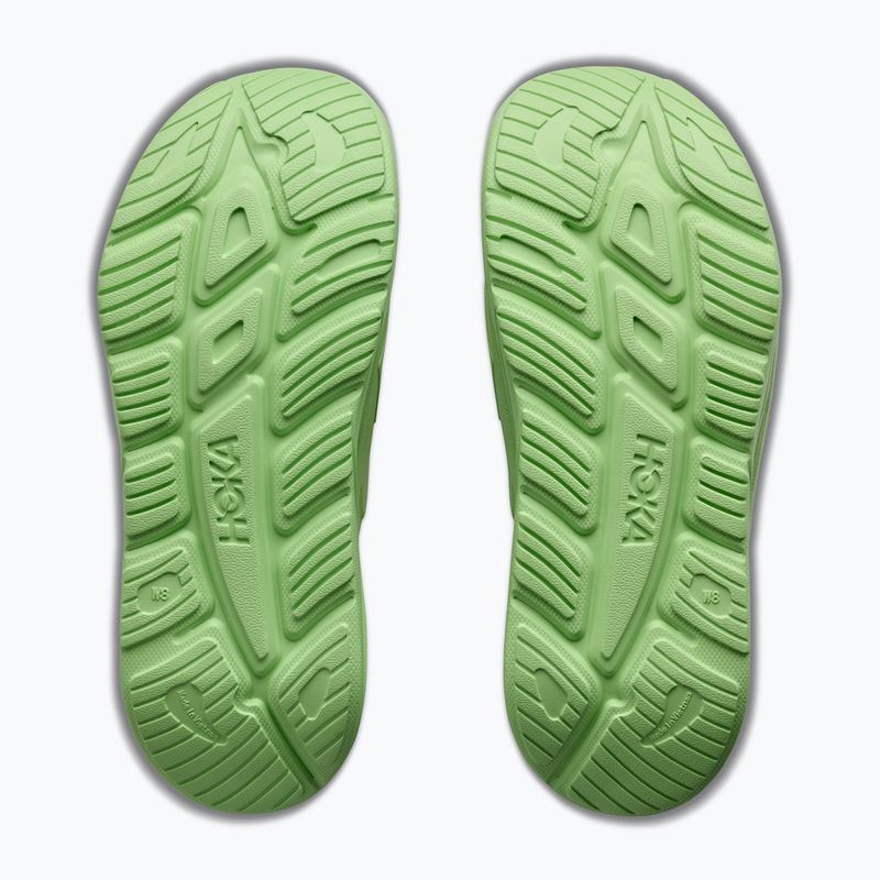 Klapki HOKA Ora Athletic tart apple/skyward blue 6