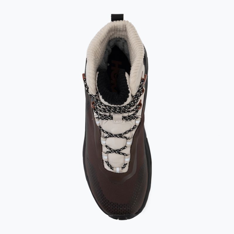 Buty trekkingowe męskie HOKA Kaha 2 Frost GTX river rock grey/black 5