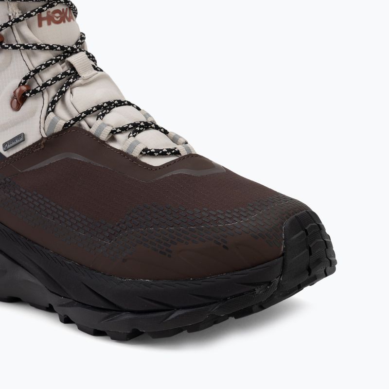 Buty trekkingowe męskie HOKA Kaha 2 Frost GTX river rock grey/black 7