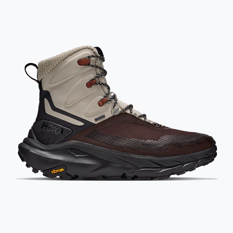 Buty trekkingowe męskie HOKA Kaha 2 Frost GTX river rock grey/black 2