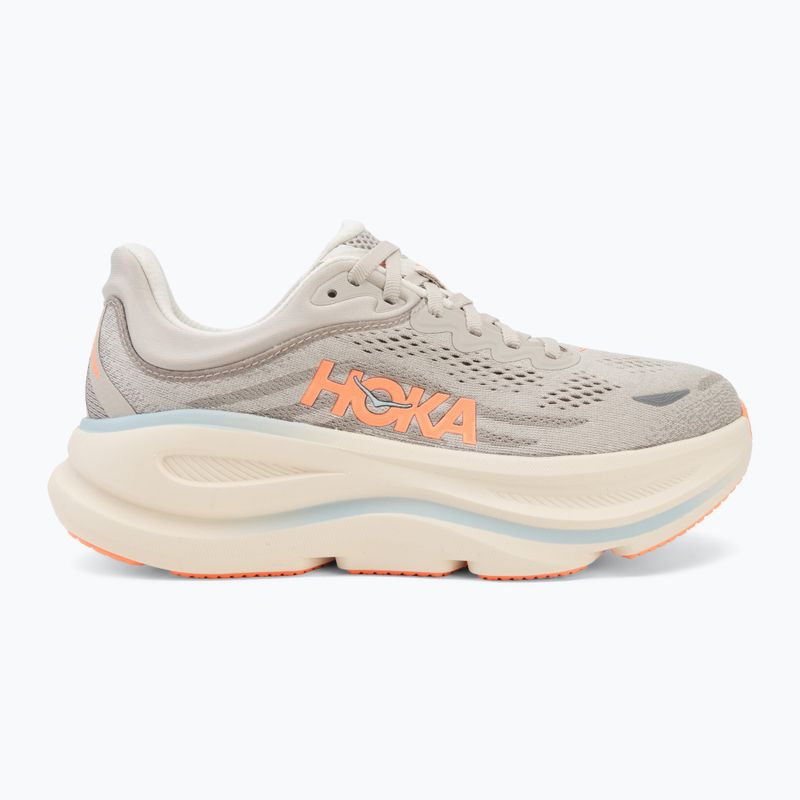 Buty do biegania damskie HOKA Bondi 9 Wide river rock grey/mineral ore 2