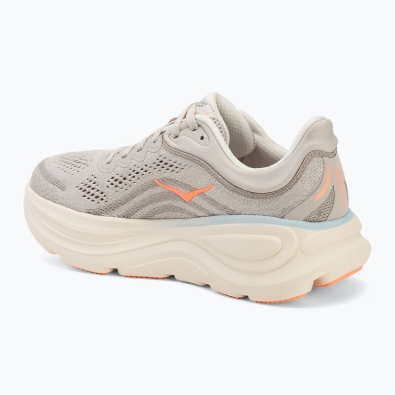 Buty do biegania damskie HOKA Bondi 9 Wide river rock grey/mineral ore 3