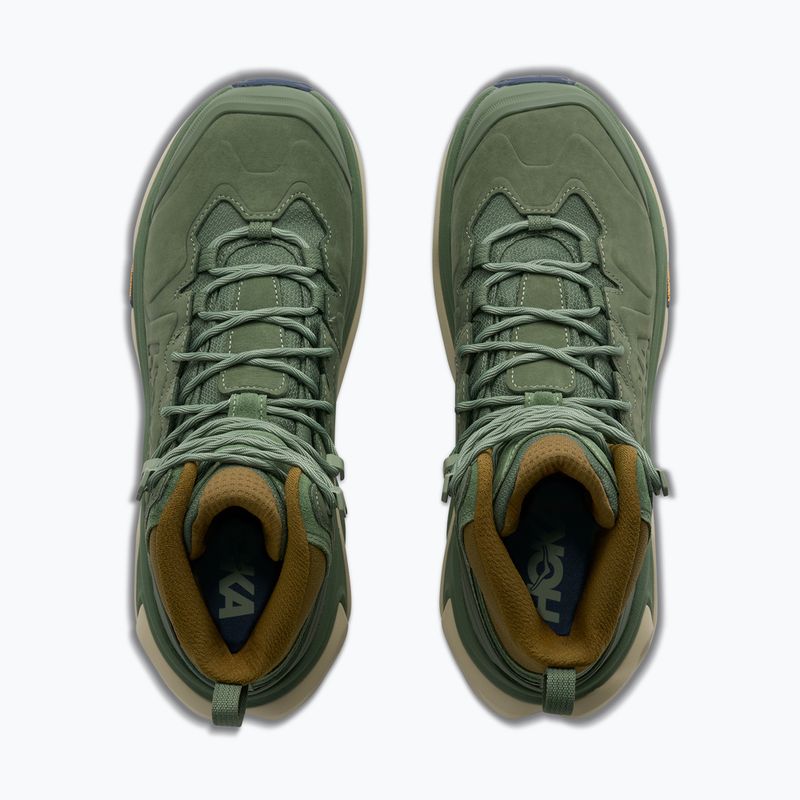 Buty turystyczne męskie Hoka Kaha 3 GTX nettle leaf/barley flour 8