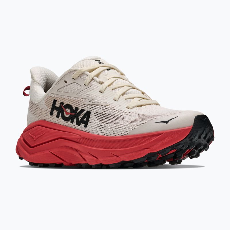 Buty do biegania damskie HOKA Challenger 8 alabaster/burnt red