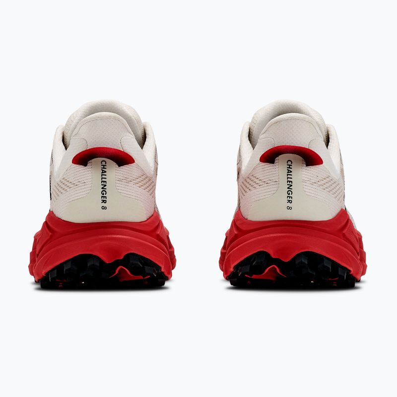 Buty do biegania damskie HOKA Challenger 8 alabaster/burnt red 4