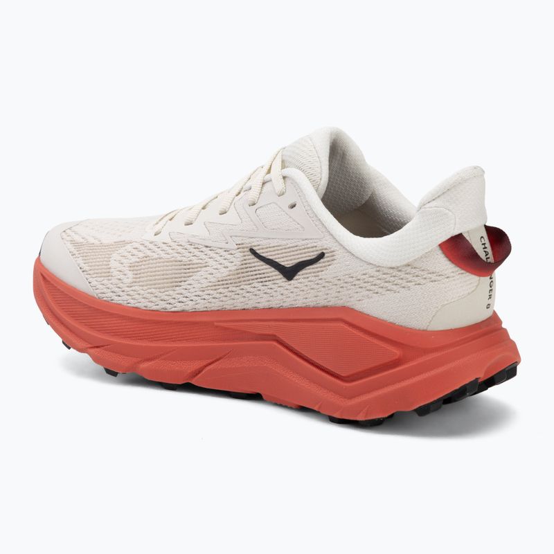 Buty do biegania damskie HOKA Challenger 8 alabaster/burnt red 3