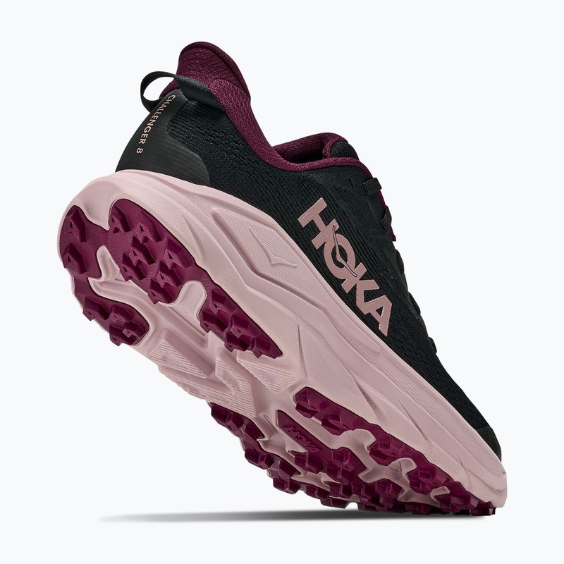 Buty do biegania damskie HOKA Challenger 8 black/pink opal 3
