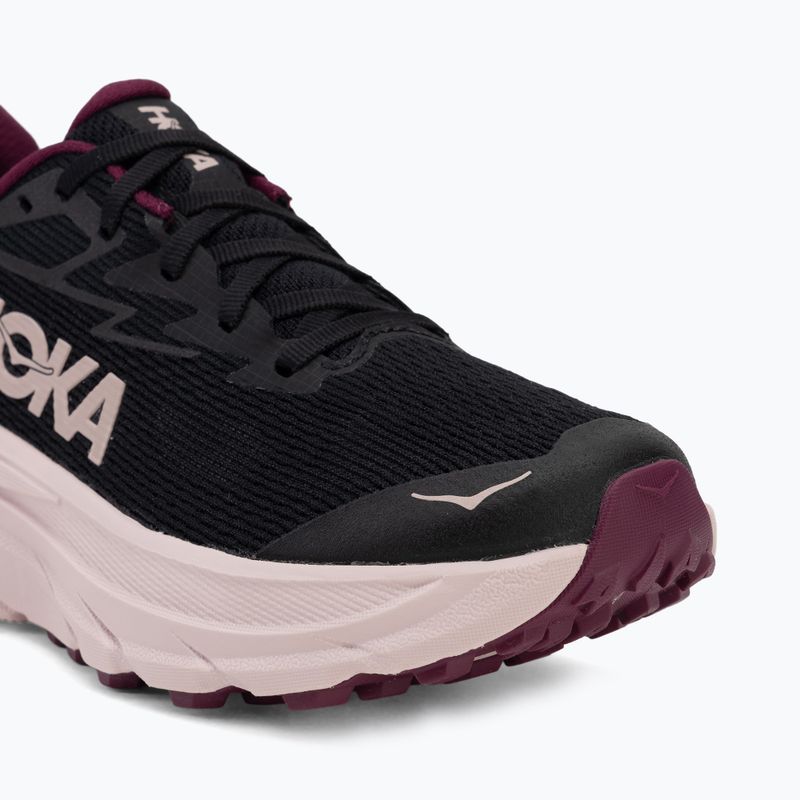 Buty do biegania damskie HOKA Challenger 8 black/pink opal 7