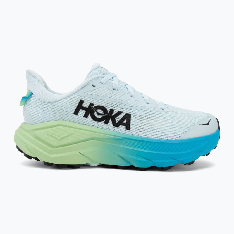 Buty do biegania damskie HOKA Challenger 8 glimmering blue/tart apple 2