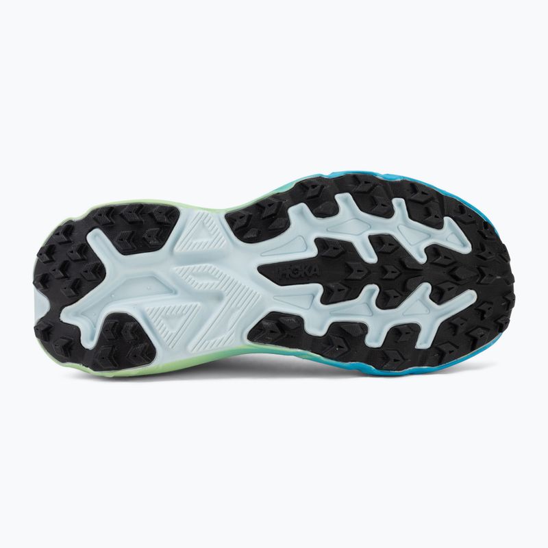 Buty do biegania damskie HOKA Challenger 8 glimmering blue/tart apple 4