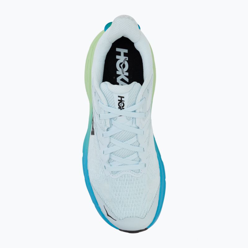 Buty do biegania damskie HOKA Challenger 8 glimmering blue/tart apple 5