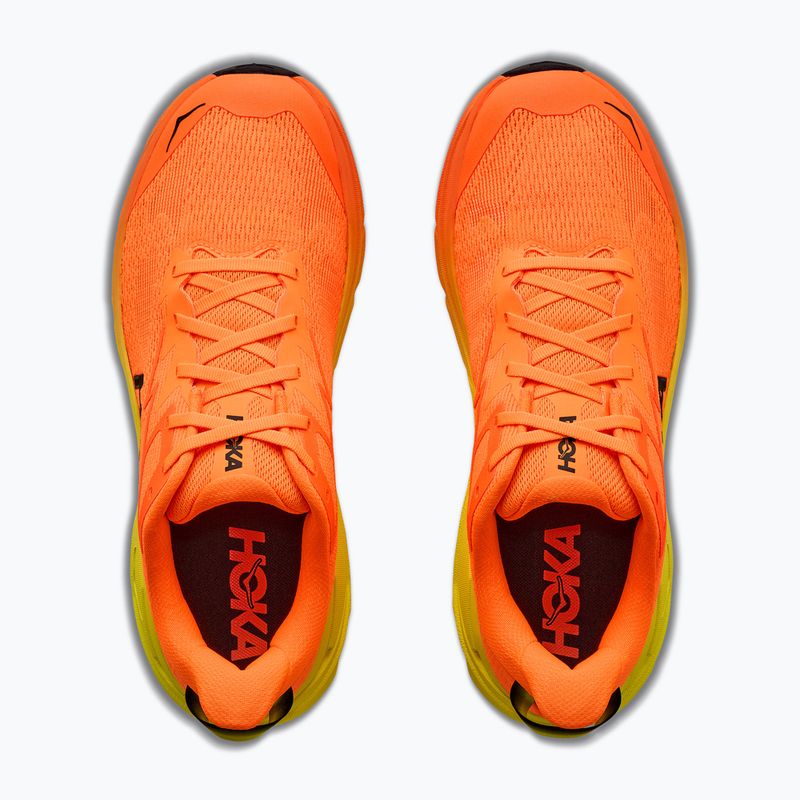 Buty do biegania męskie HOKA Challenger 8 Wide neon tangerine/hoka citrus 5