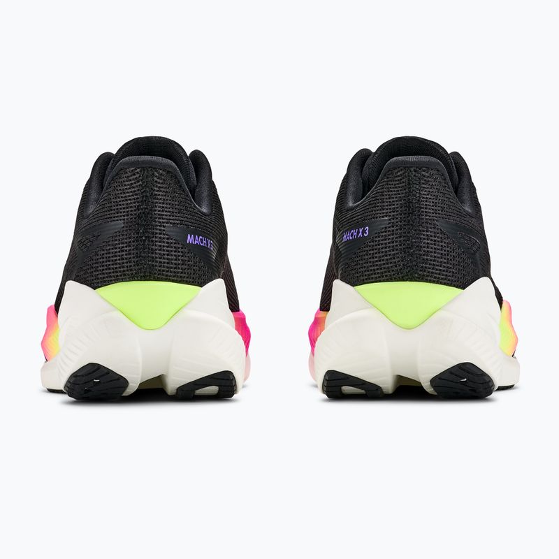 Buty do biegania męskie HOKA Mach X 3 black/neon nebula 6