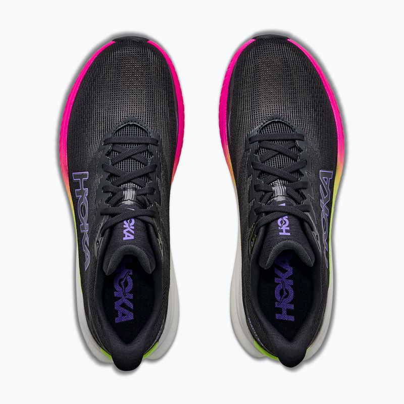Buty do biegania męskie HOKA Mach X 3 black/neon nebula 8