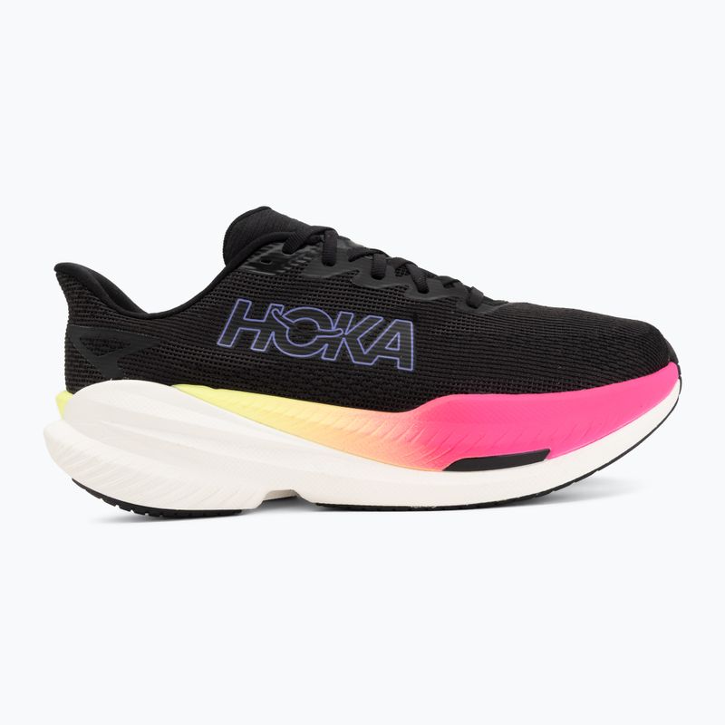 Buty do biegania męskie HOKA Mach X 3 black/neon nebula 2