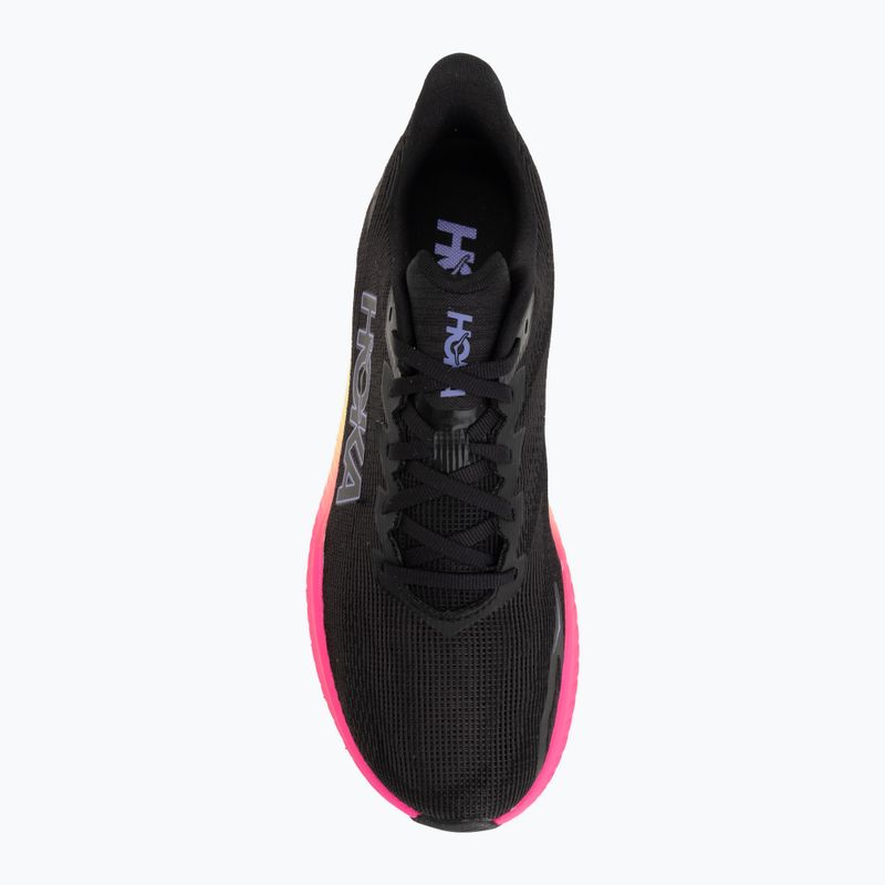 Buty do biegania męskie HOKA Mach X 3 black/neon nebula 5
