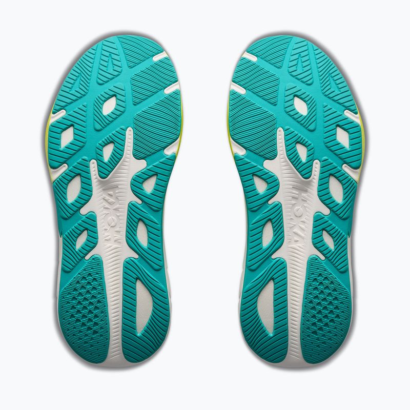 Buty do biegania dziecięce HOKA Rincon 4 electric aqua/neon hoka citrus 7